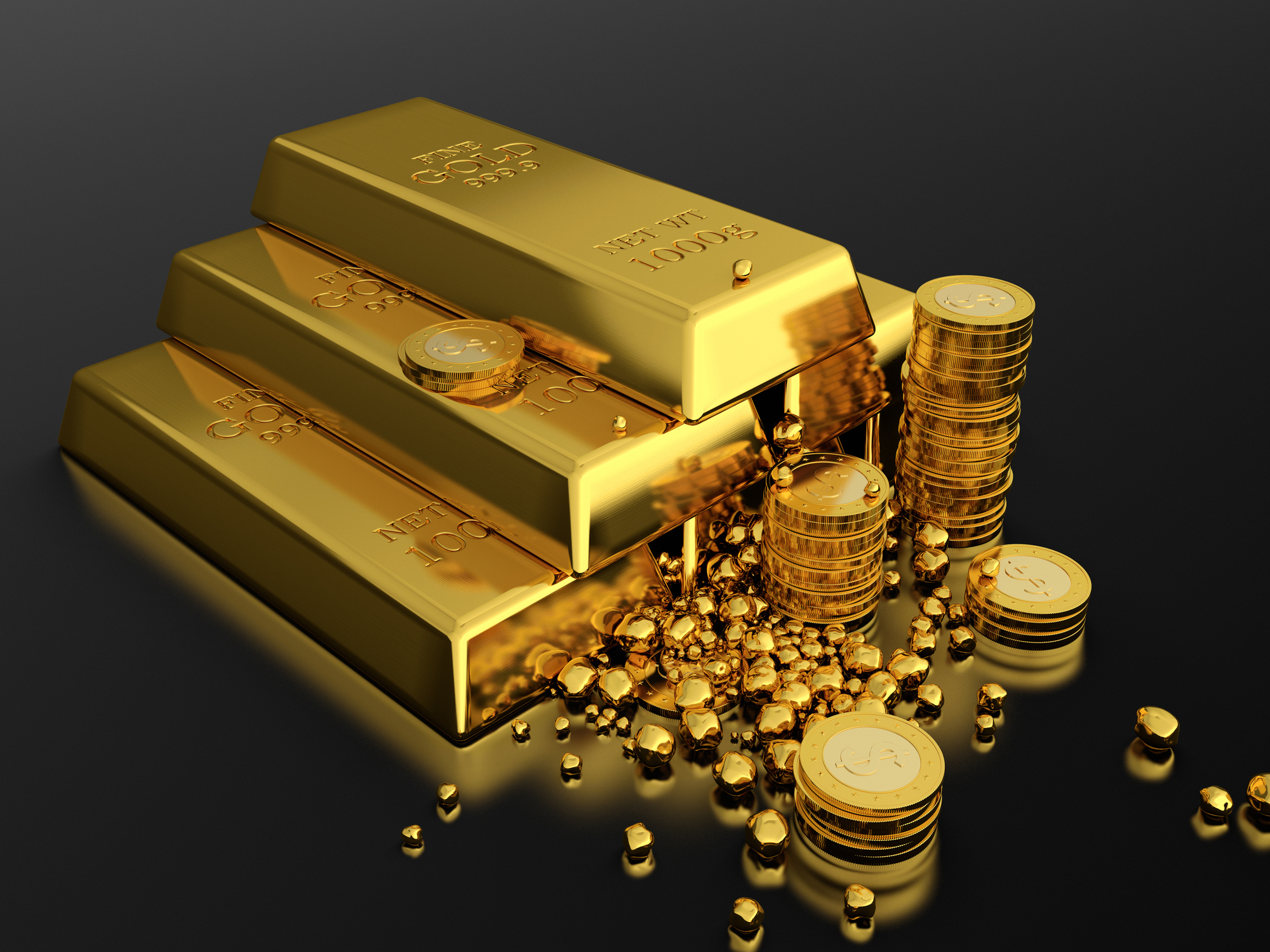 Gold and silver prices plunge after Friday’s losses