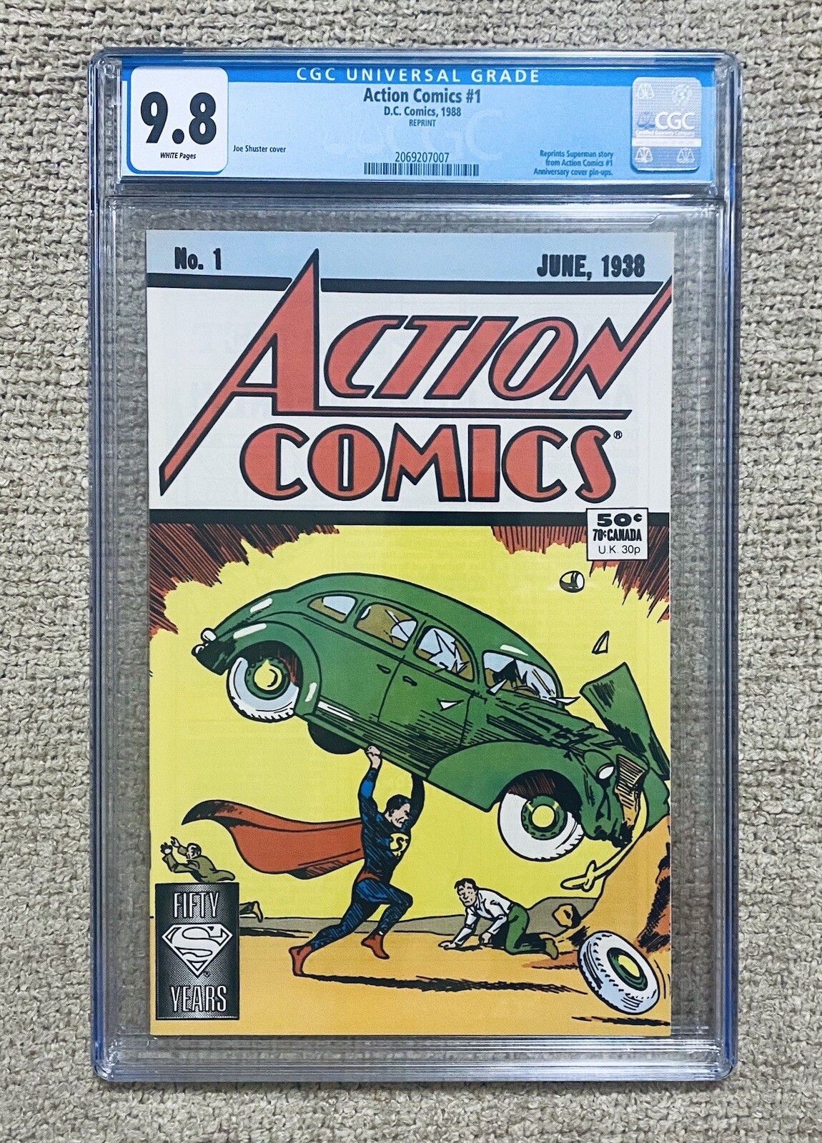 Rare Copy of the Comic Book That Introduced the World to Superman Sells for $15 Million